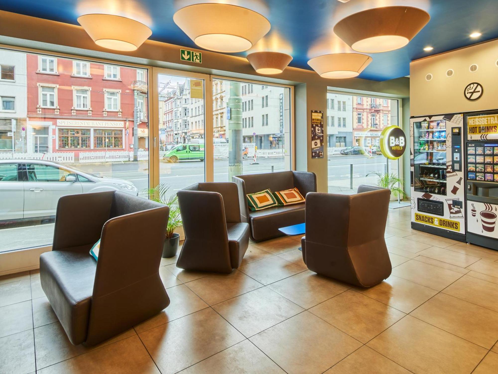B&B Hotel Frankfurt-Hbf Франкфурт-на-Майне Экстерьер фото