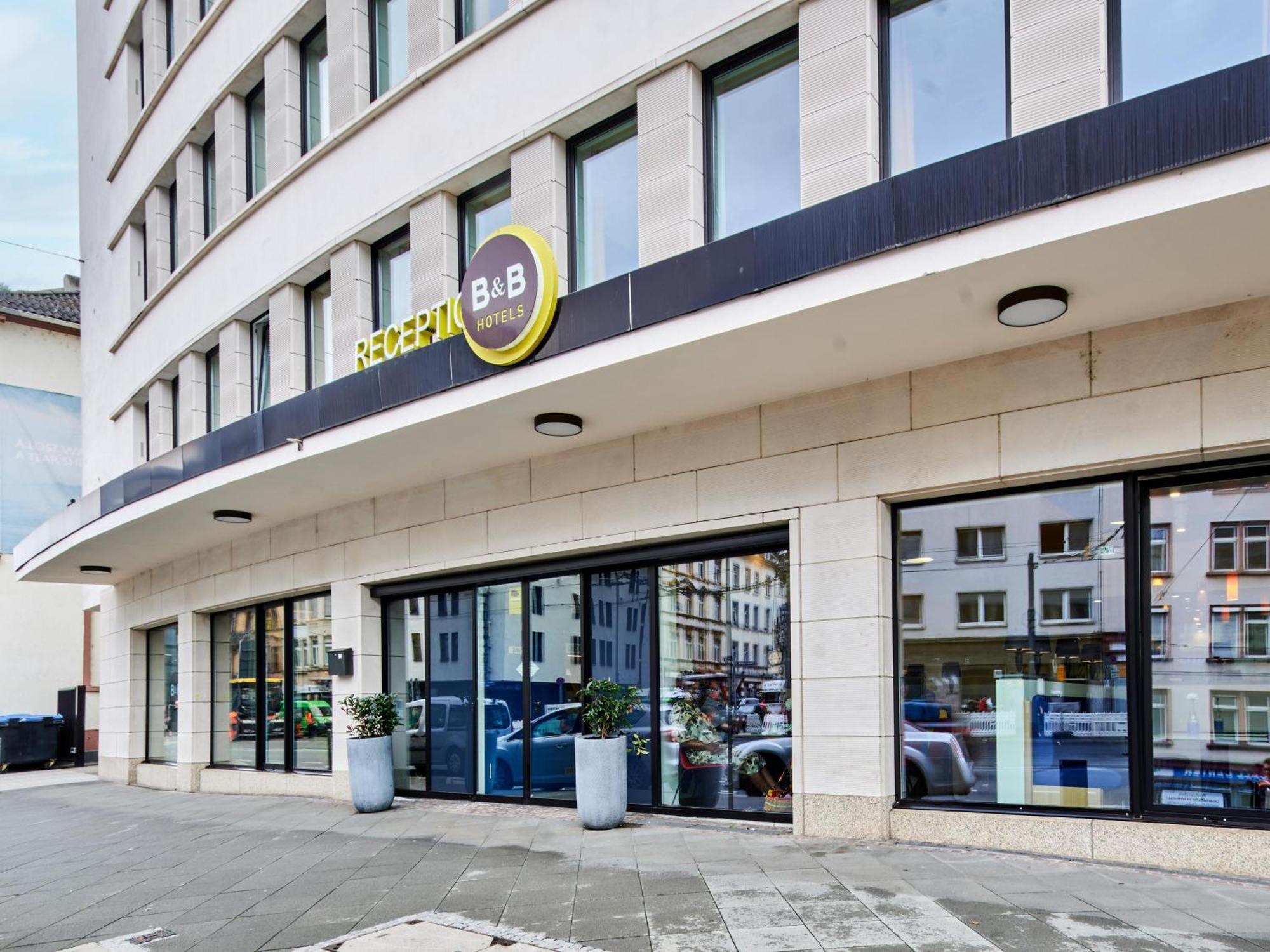 B&B Hotel Frankfurt-Hbf Франкфурт-на-Майне Экстерьер фото